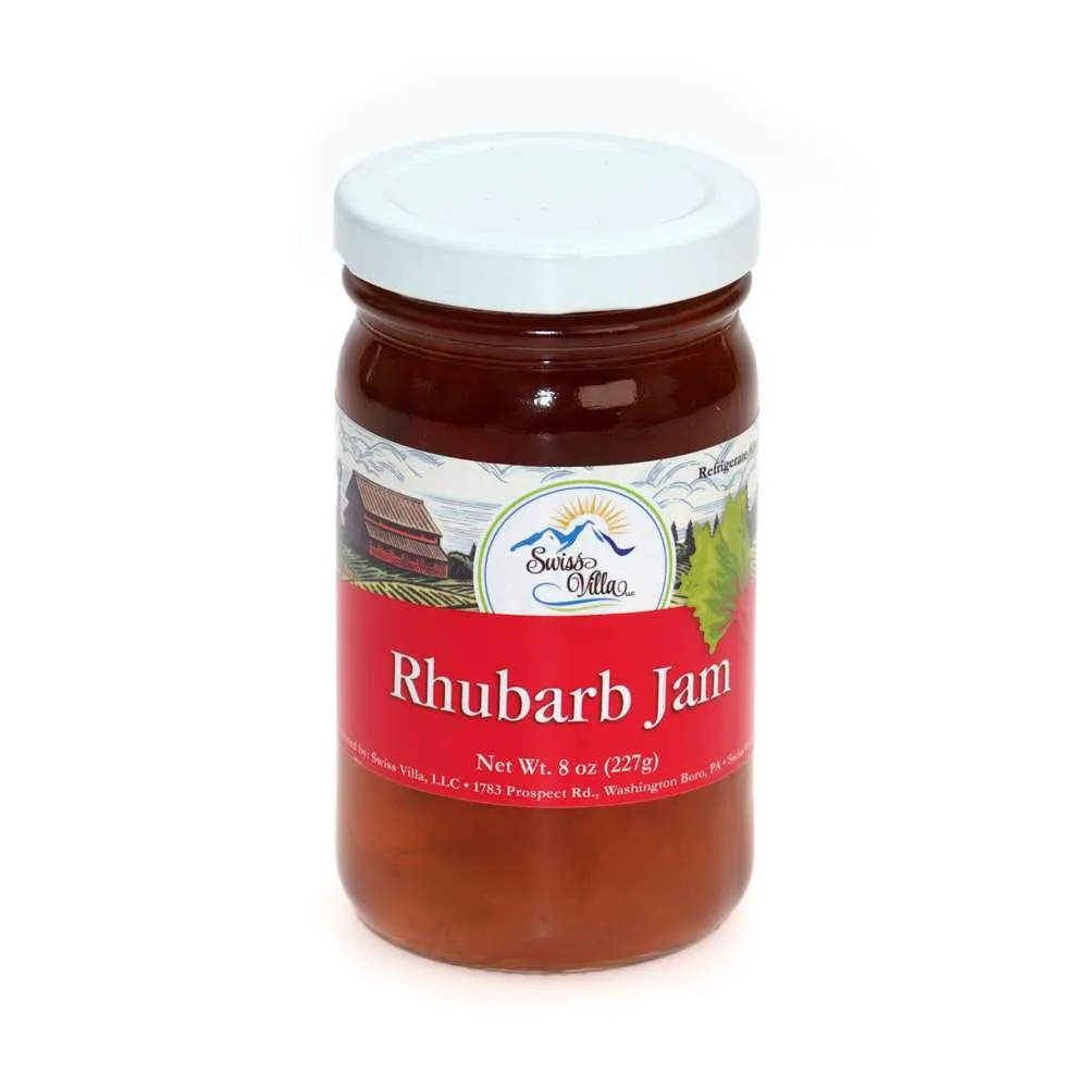 8 oz. Rhubarb Jam