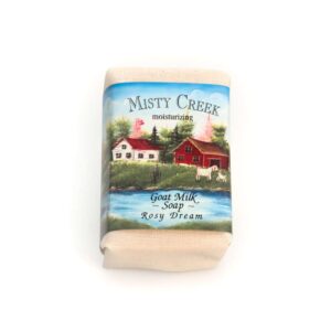 Rosy Dream Misty Creek Goat Milk Soap | 3 oz. bar