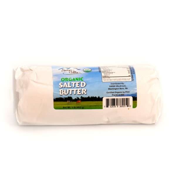 1 lb. Organic Salted Roll Butter