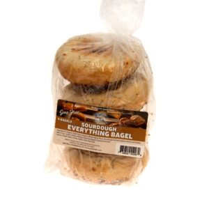 Everything Sourdough Bagel | From Non GMO Organic Spelt And Wheat | 4 Pack