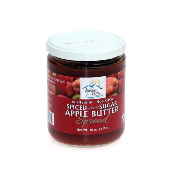 Apple Butter Spiced without Sugar | Homemade on Amish Farm | 1 Pint
