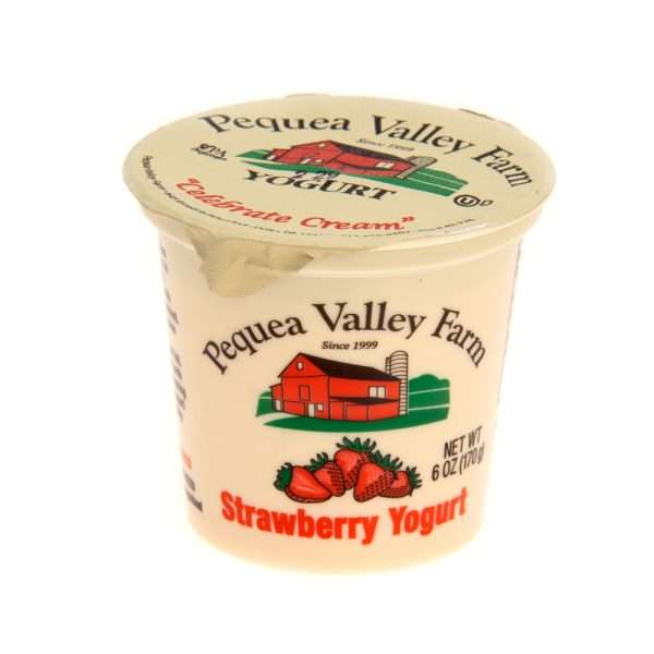 6 oz Strawberry Yogurt