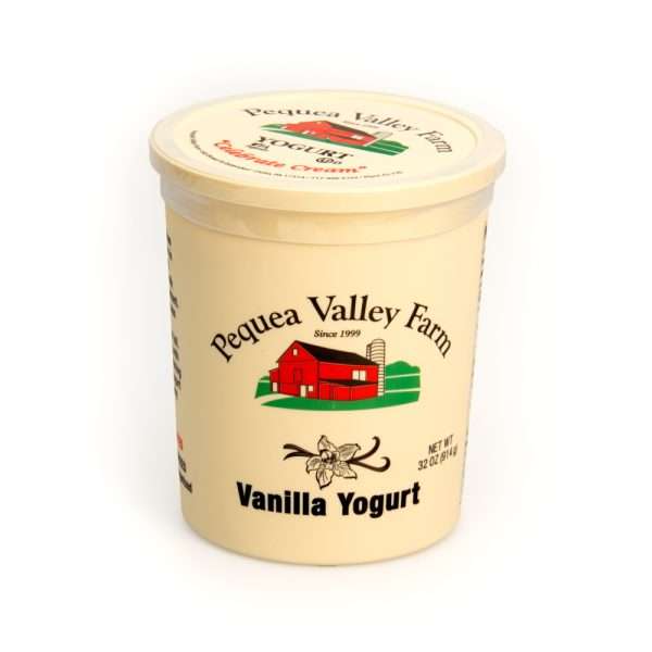 Vanilla Yogurt | From Grass Fed Jersey Whole Milk | 32 oz