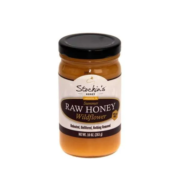 10 oz. Raw Wildflower Honey