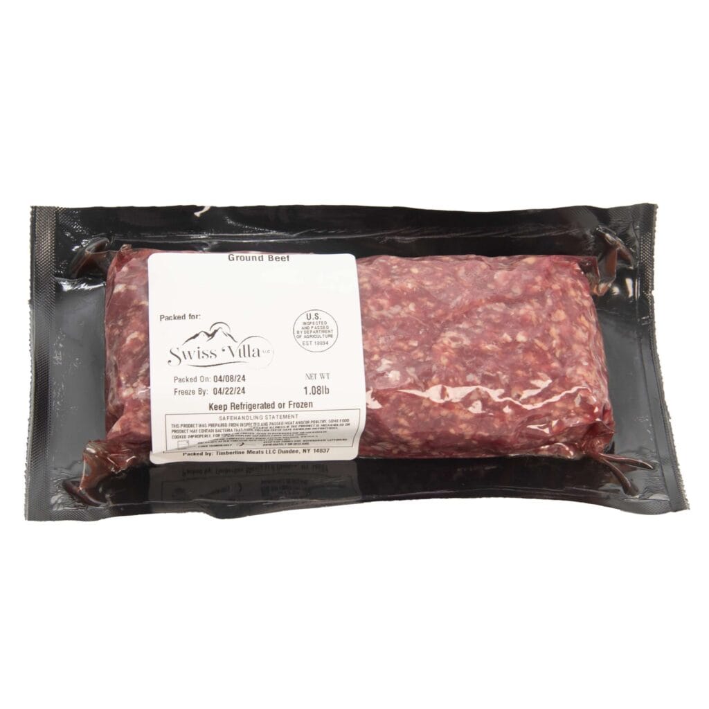 100% Grass-Fed & Finished Ground Beef | Organically Farmed