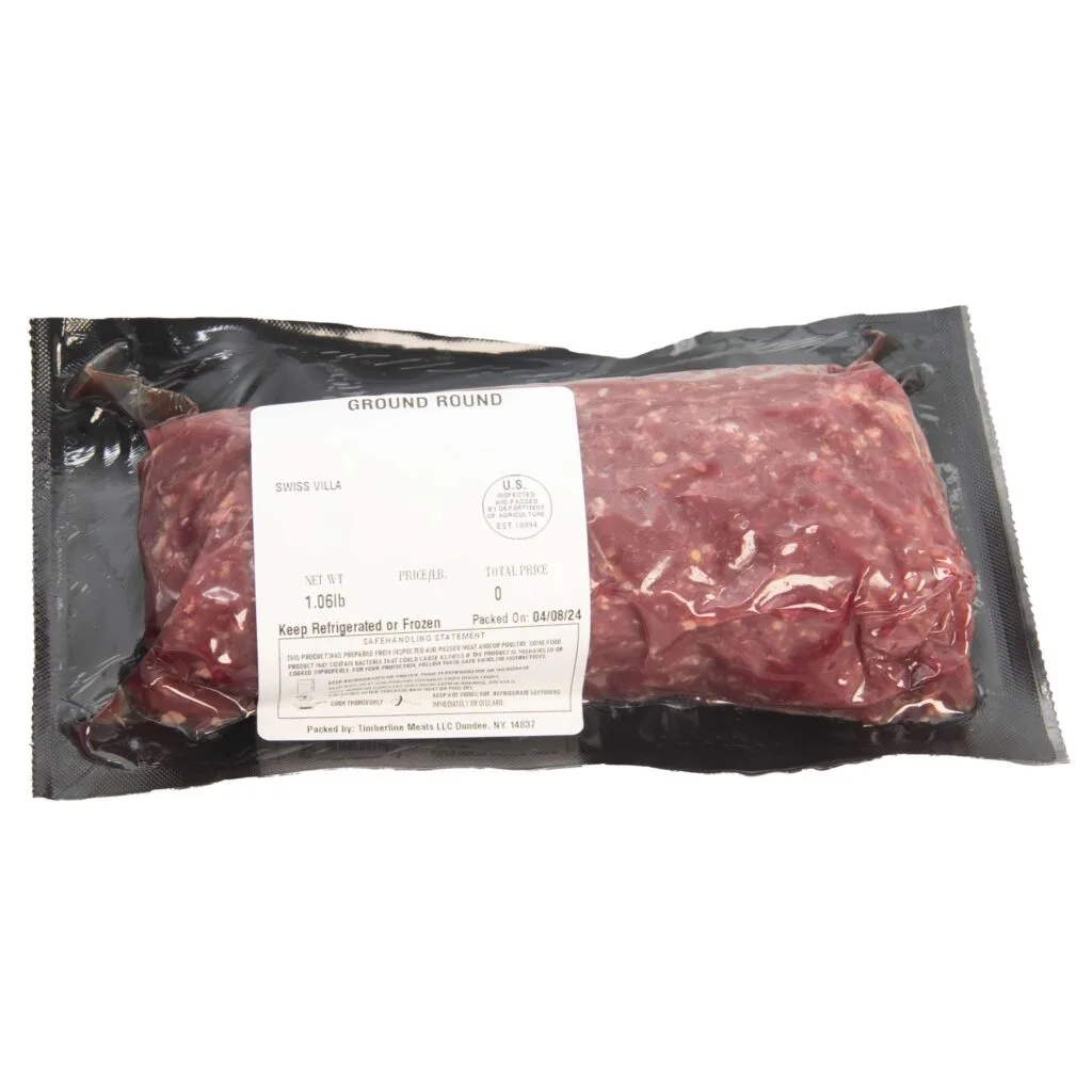 100% Grass-Fed & Finished Ground Round | Organically Farmed 1 lb