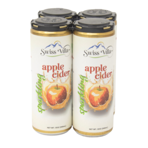 Sparkling Apple Cider With No Added Sugar | 4 Pack