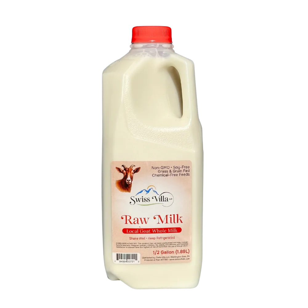 Raw Goat Milk | Grass Fed Non GMO