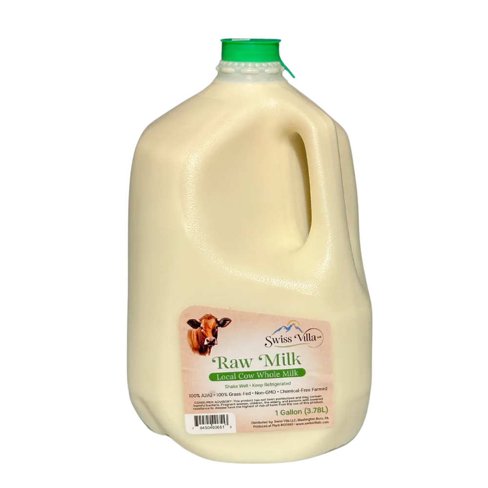 100% Grass-Fed A2/A2 Raw Cow Milk For Sale | PA Only
