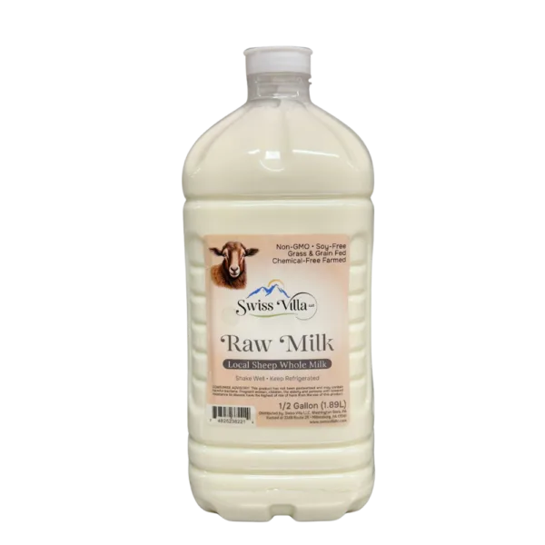 Raw Sheep Milk | Grass and Grain Fed Non GMO