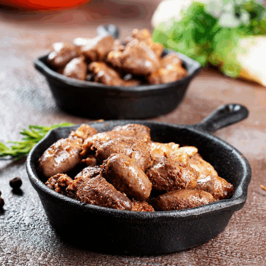 All Natural Chicken Hearts | 1 lb | No Antibiotics or Hormones Raised On Small Family Farm