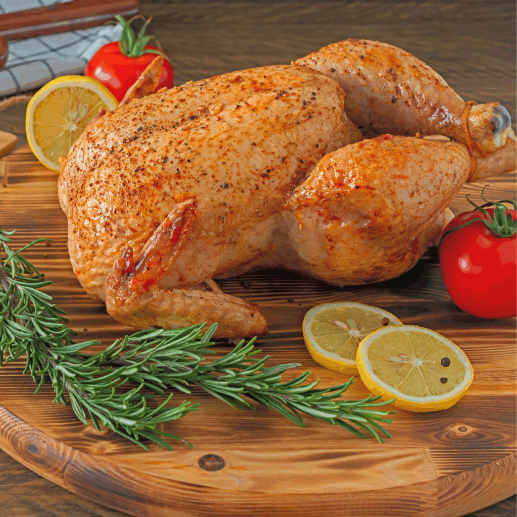 All Natural Whole Chicken | 3-4 lb | No Antibiotics or Hormones Raised On Small Family Farm