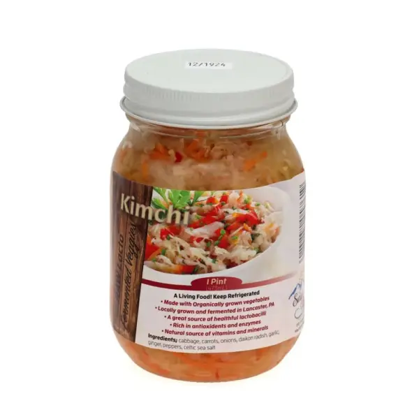100% Raw, Lacto-Fermented Kimchi