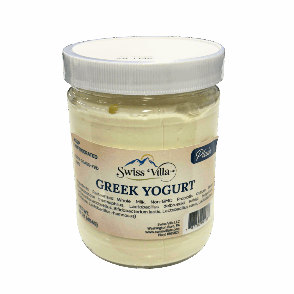 100% Grass-Fed A2/A2 Greek Yogurt In Glass Jars | PA Only
