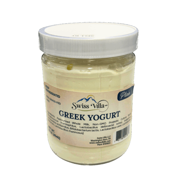 100% Grass-Fed A2/A2 Greek Yogurt In Glass Jars | PA Only