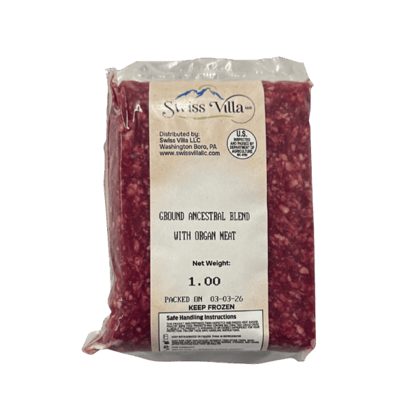 Ancestral Blend Ground Beef | 100% Grass Fed Organically Grown
