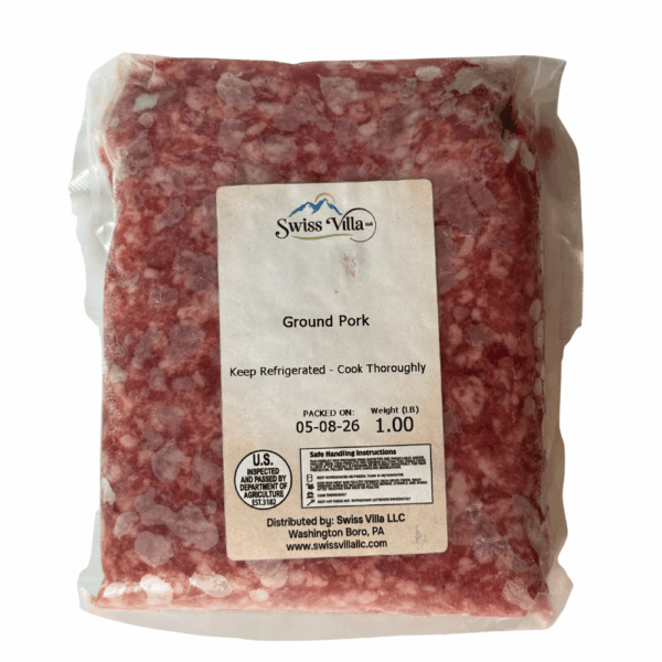 Ground pork