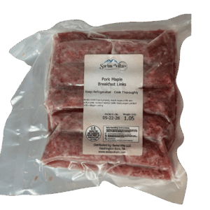 Pastured Pork Maple Breakfast Links