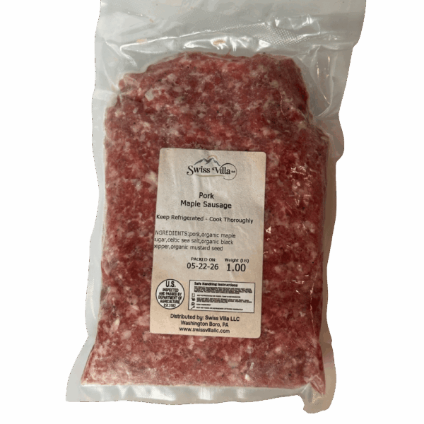 Pork Maple Sausage