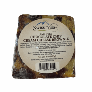 Chocolate Chip Cream Cheese Einkorn Flour Brownie