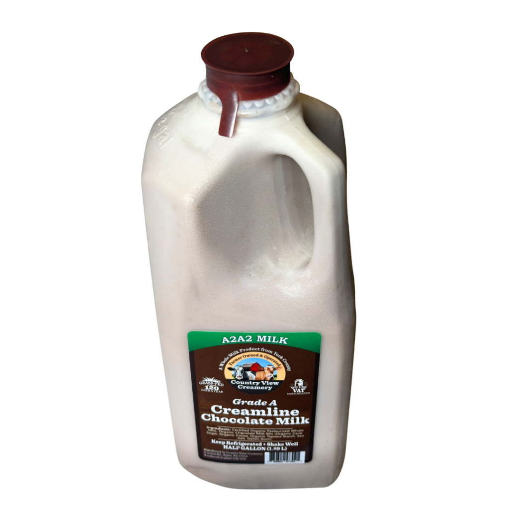 Grass Fed Pasteurized Chocolate Milk 100% A2/A2 | Country View Creamery